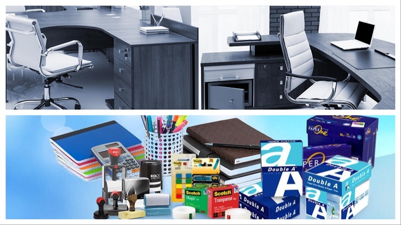 Office Equipments, Stationary